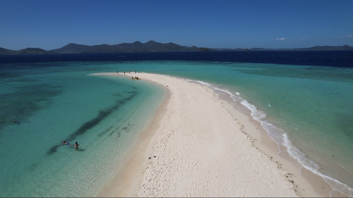 Banc de sable blanc paradisiaque - Voyage aux Philippines - Blog voyage